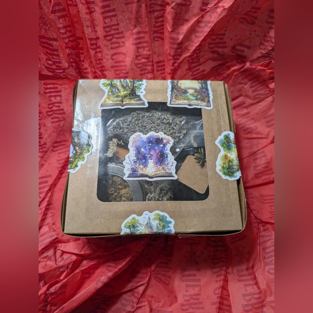 Custom Made TEA Box And Tea Accessories , Lavendar,‎ Chamomile, Honey